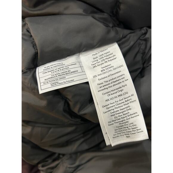 Eddie Bauer Superior 3.0 Down Parka Jacket Coat Womens XL Purple Plum 650 Fill - Picture 9 of 9